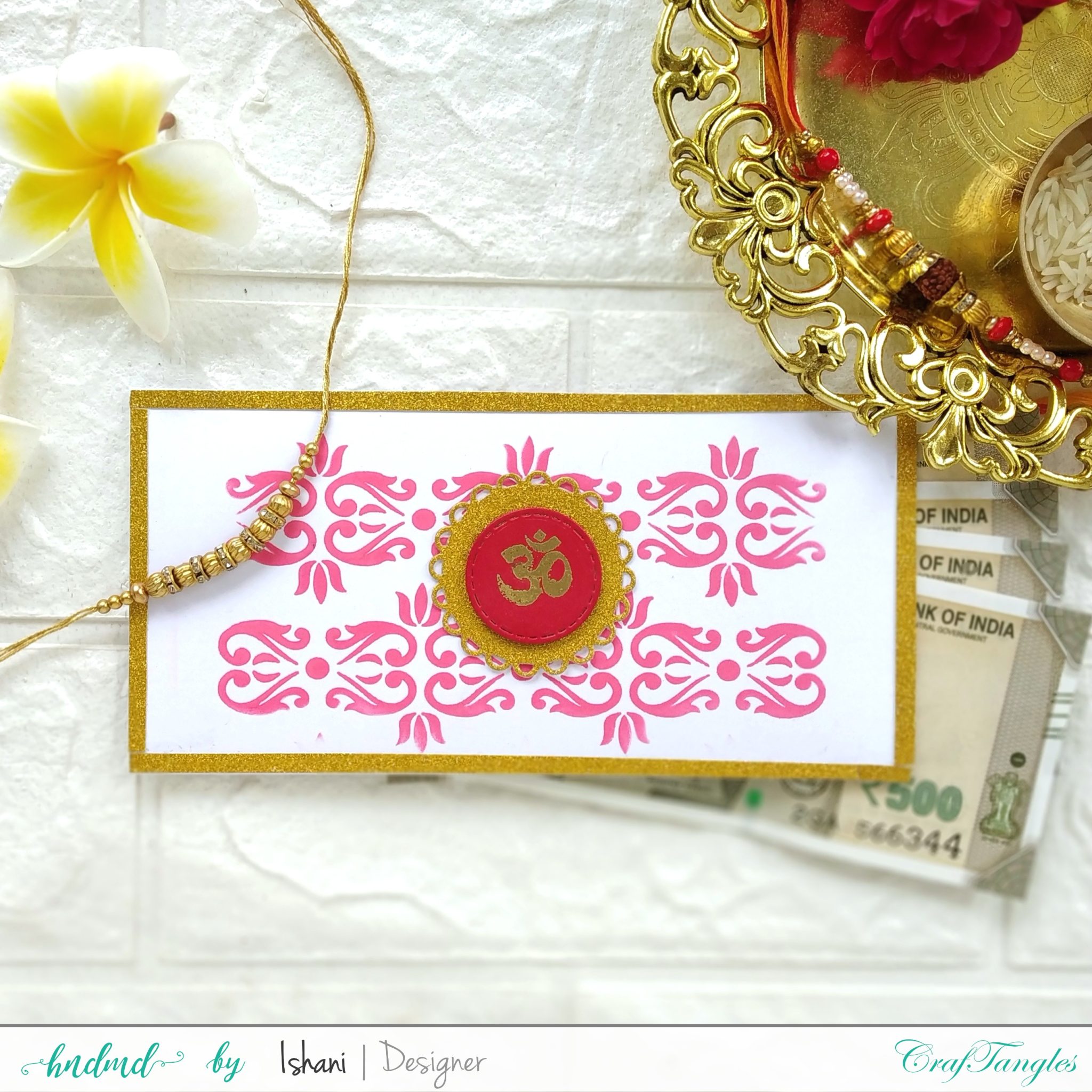 Beautiful Indian Festival crafts - Video Tutorial 5