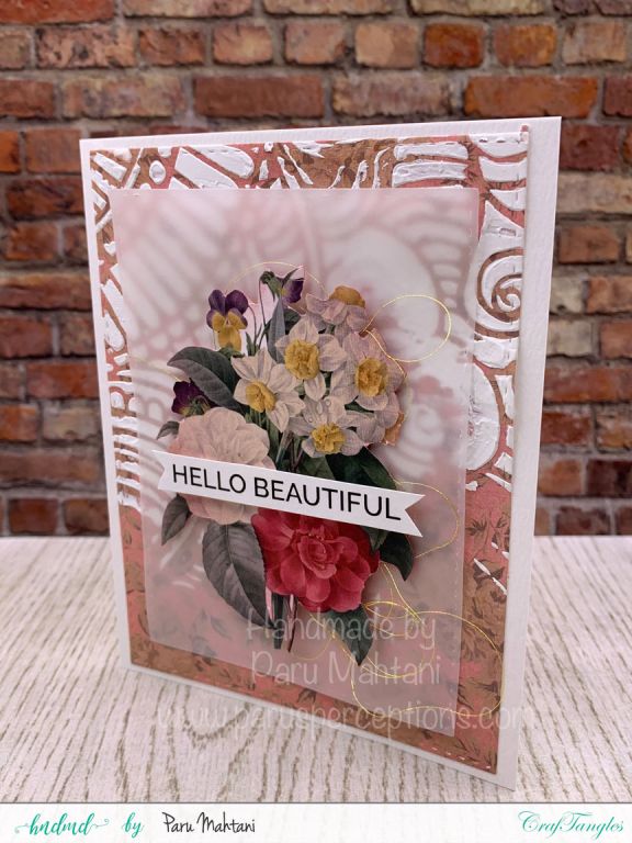 3 fun cards using texture paste, stencils and patterned paper 2