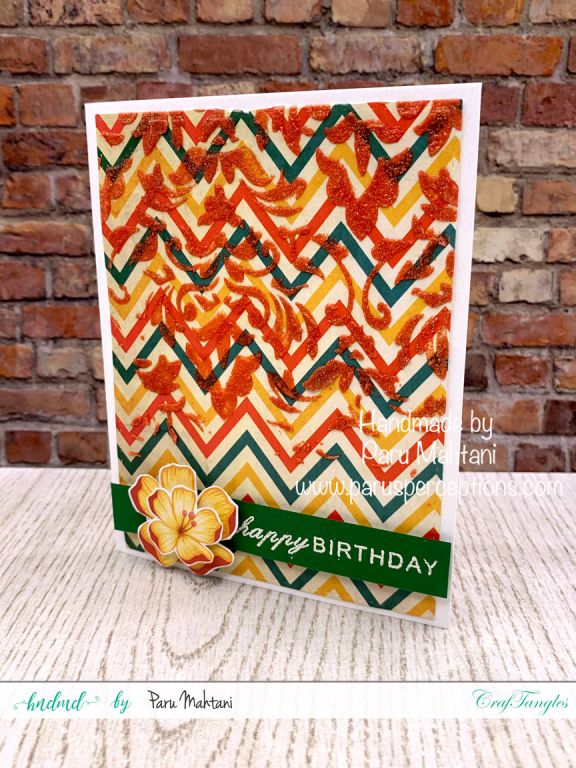 3 fun cards using texture paste, stencils and patterned paper 3
