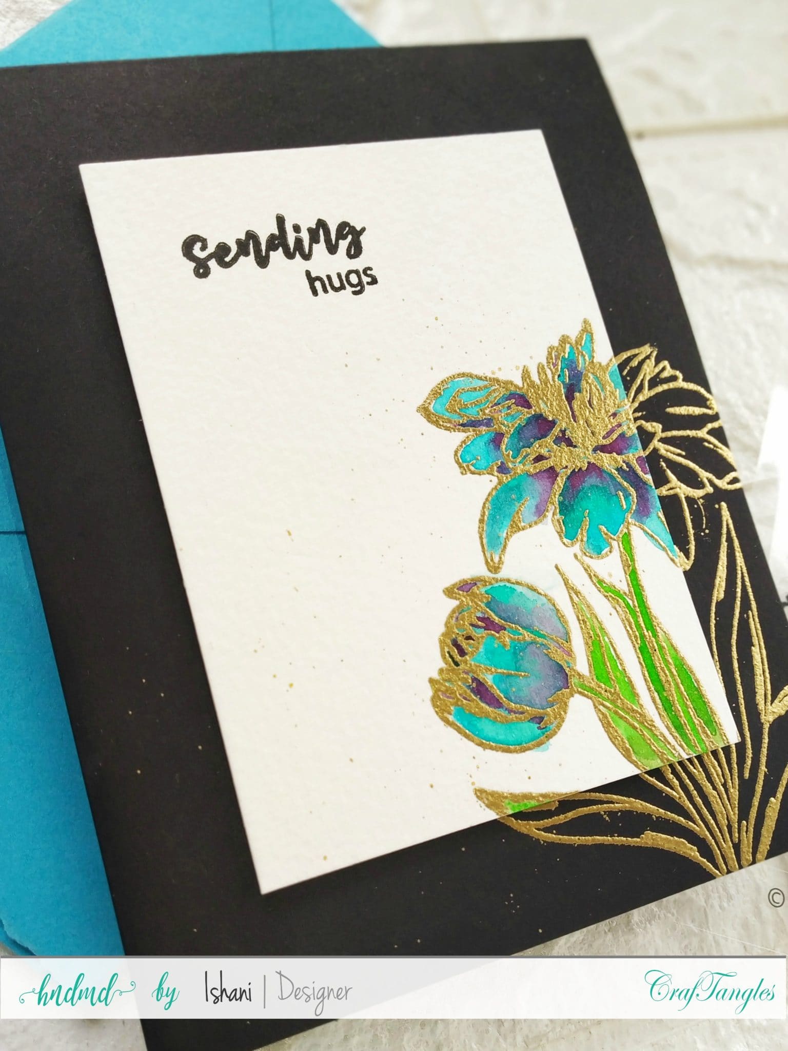 3 Creative ideas for Floral cards using 1 stamp 3
