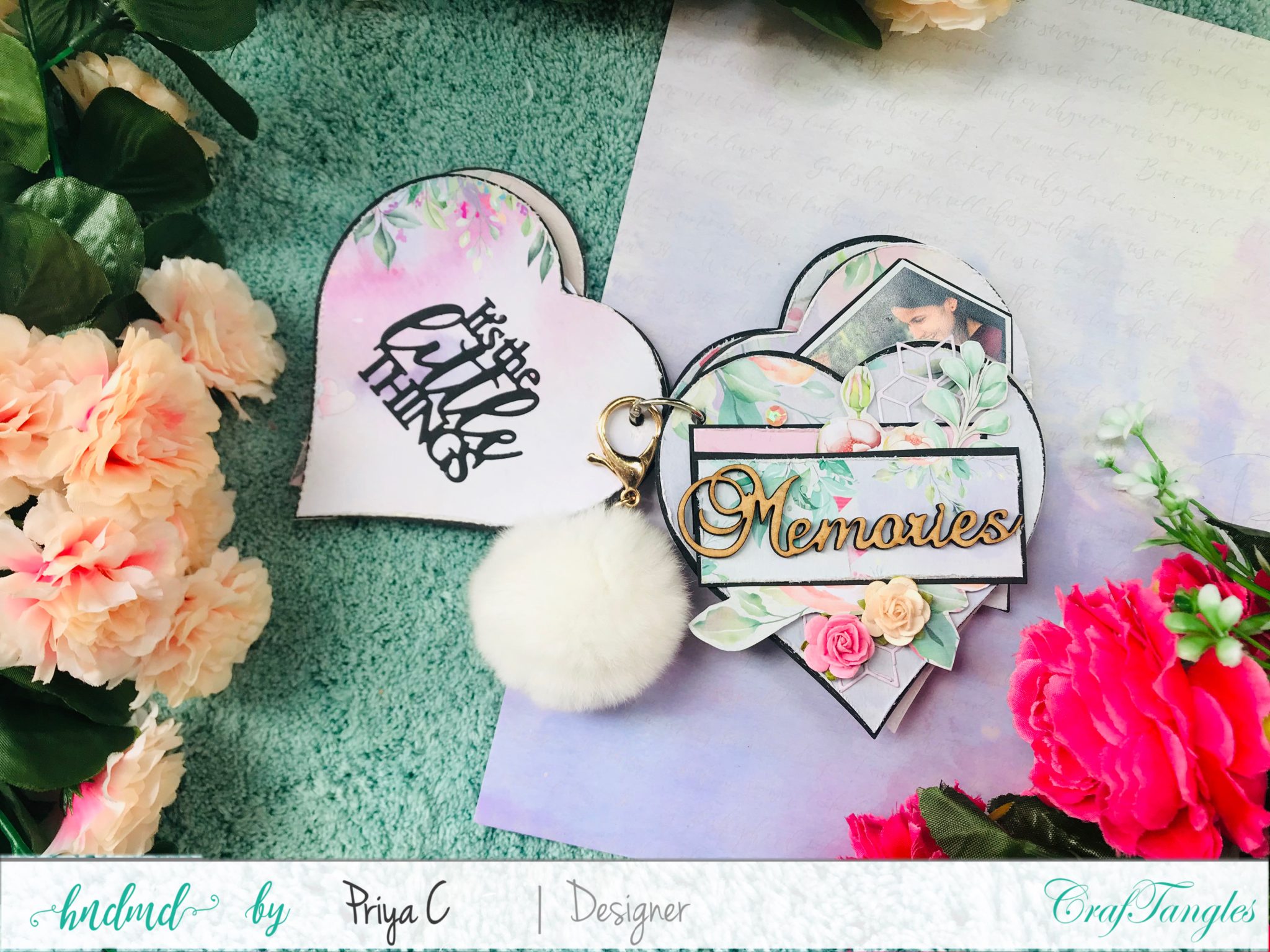 HEART SHAPE MINI ALBUM by our Birthday Girl 4