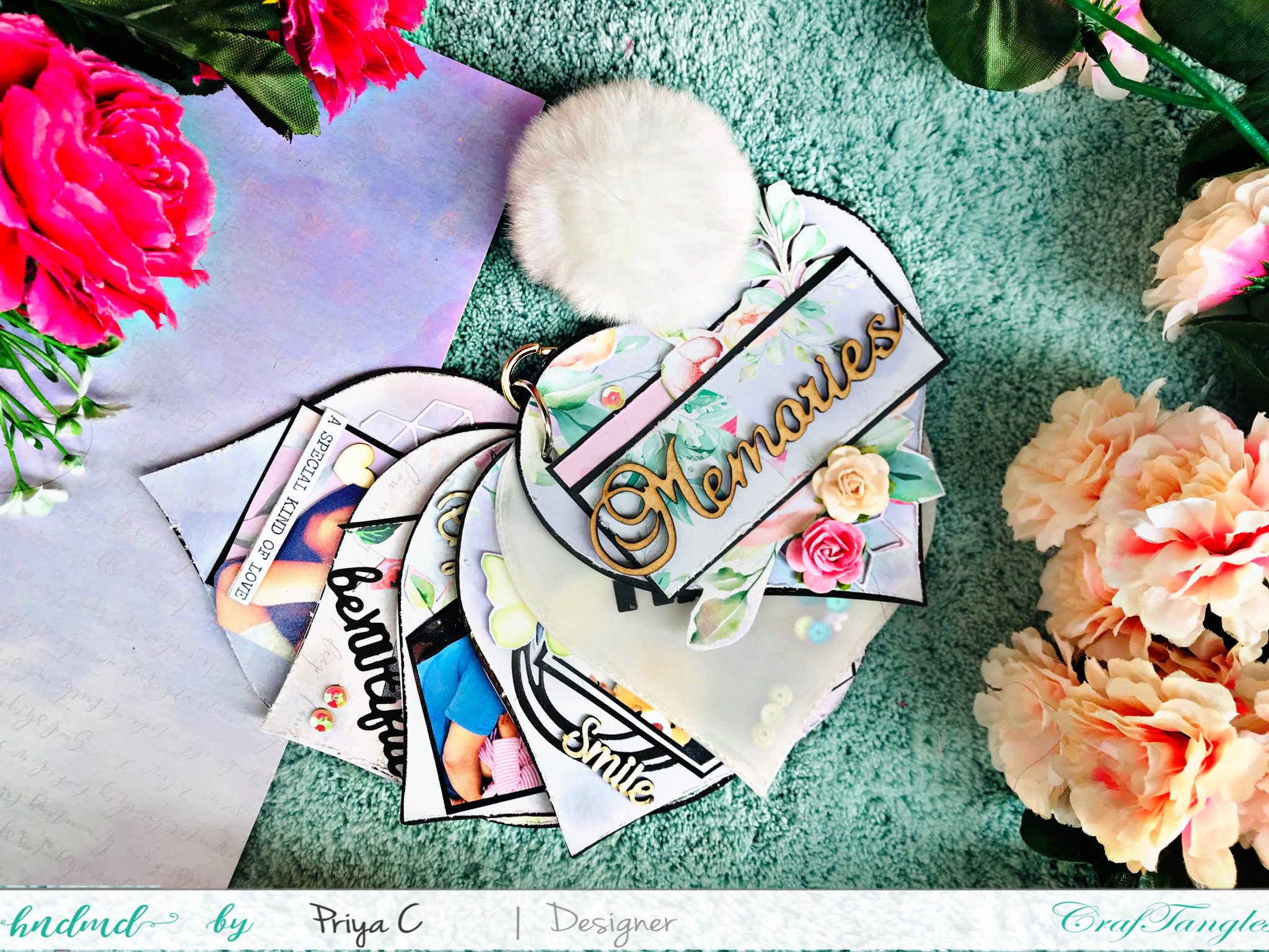 HEART SHAPE MINI ALBUM by our Birthday Girl 5