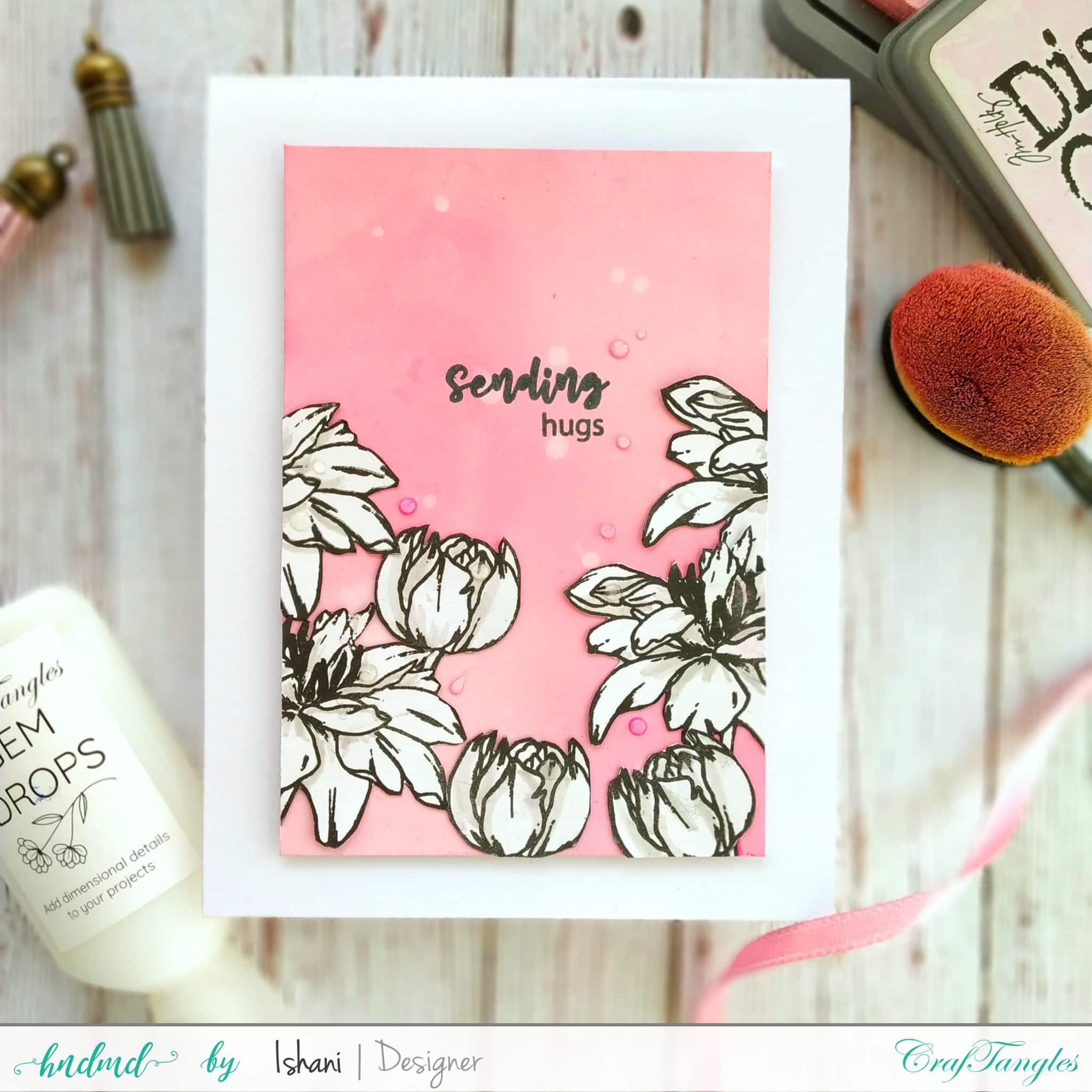 Floral cards with 3 creative techniques 7 Floral cards with 3 creative techniques 6