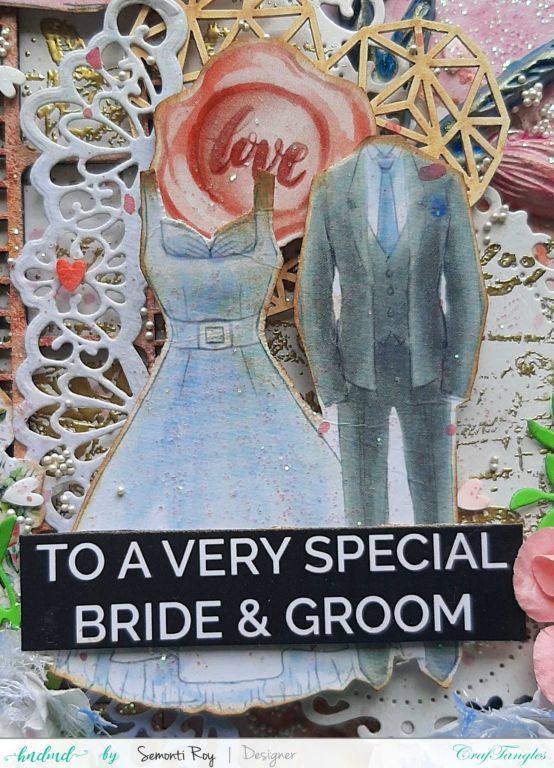 Romantic Pastel Mixed Media Wedding Panel 7 Romantic Pastel Mixed Media Wedding Panel 6