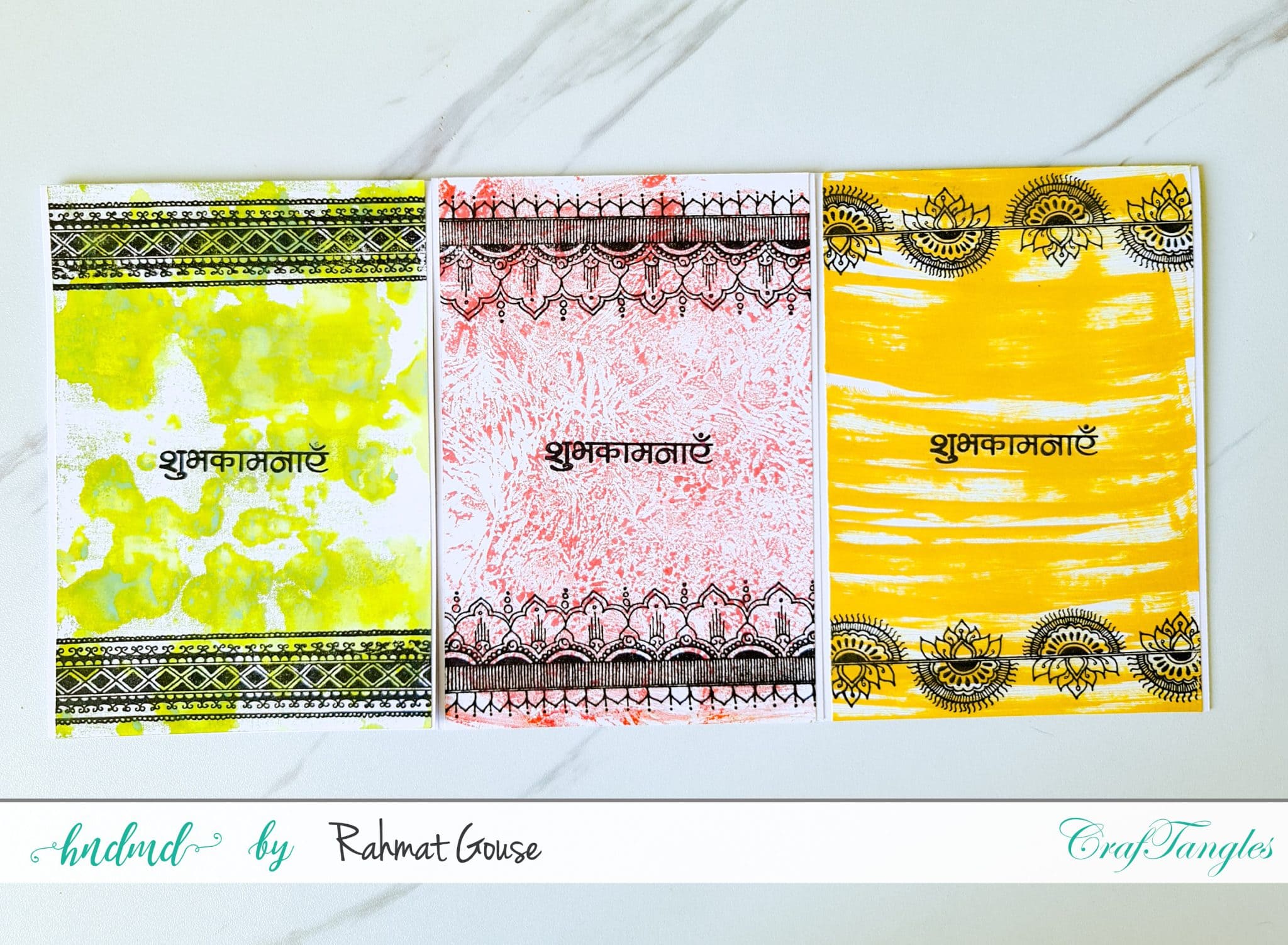 3 fun ways to create ink smooshed projects 2 3 ink smoosh cards