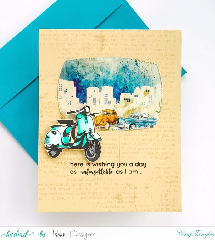 3 Classic and Cool - Cards for men 4 Scooter Card for Men - Unforgettable VESPA, BAjaj scooter card, Card for grand father, card for men, Scooter lover card, Vintage but CAS card