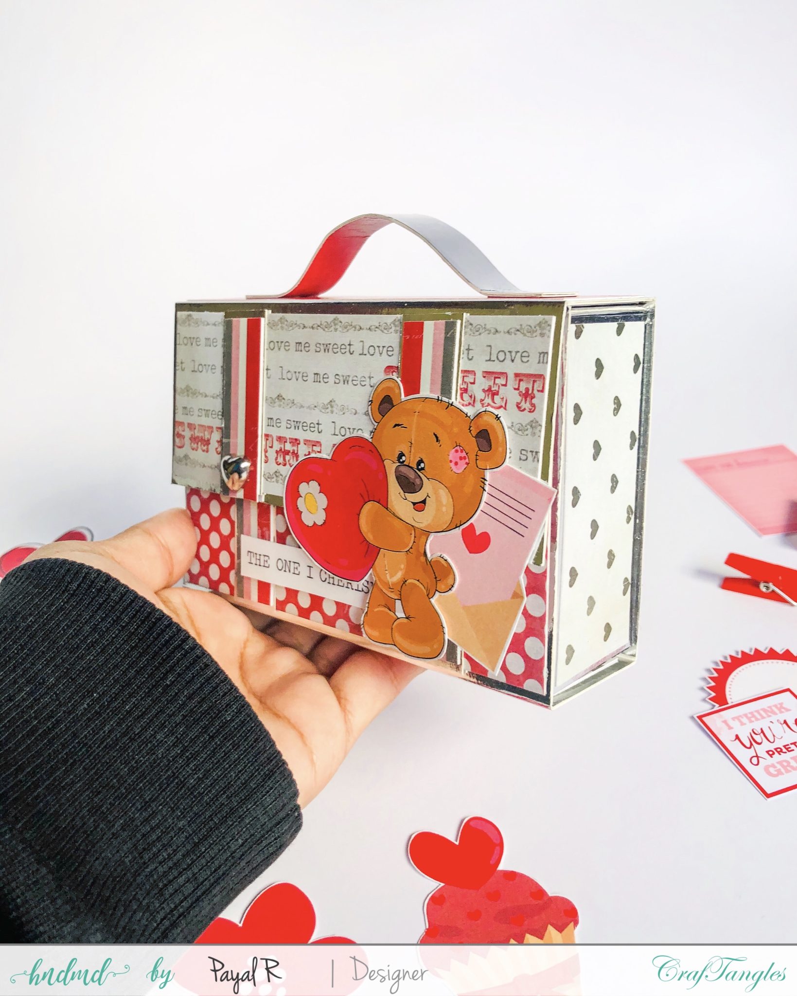 Paper Suitcase Storage - An idea for happy mail 5