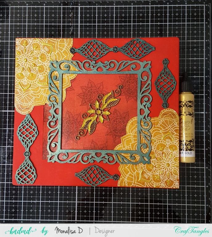 An Upcycled Gift Box - Mixed media tutorial 4 An Upcycled Gift Box - Mixed media tutorial 3