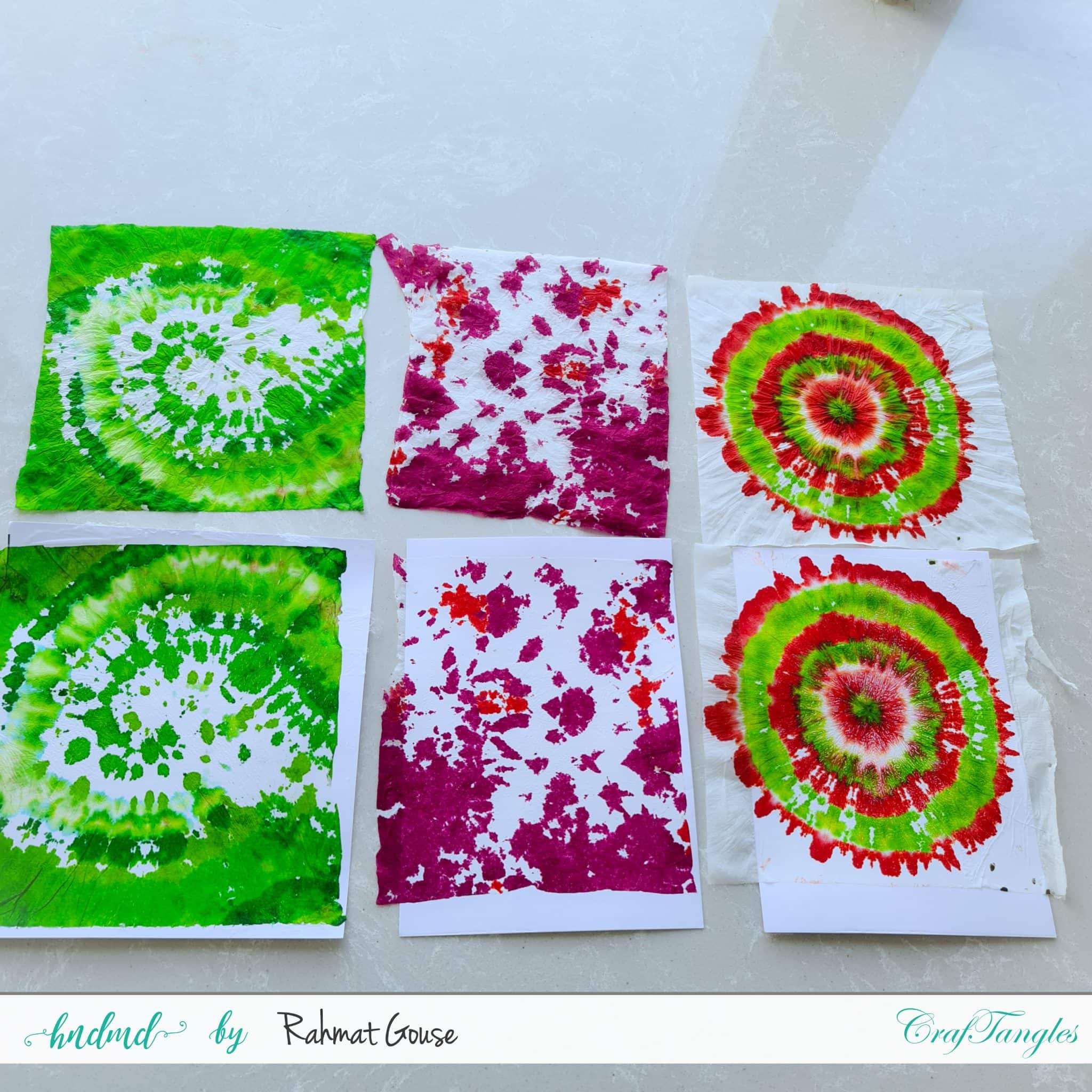 3 Vibrant and colorful tie-dye projects 10
