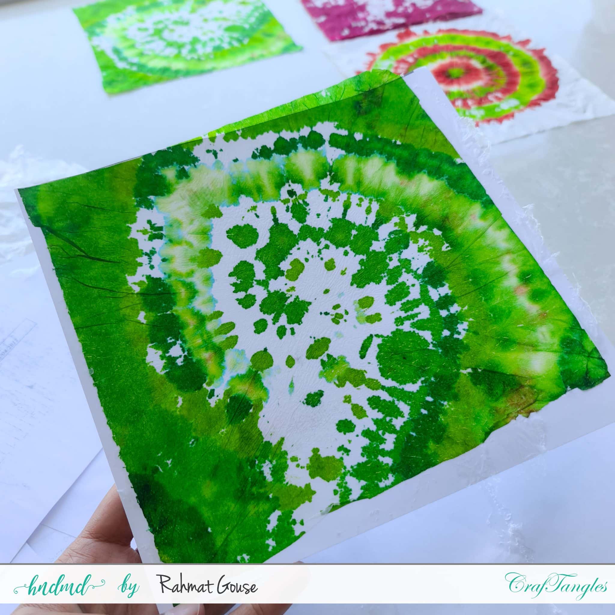 3 Vibrant and colorful tie-dye projects 8