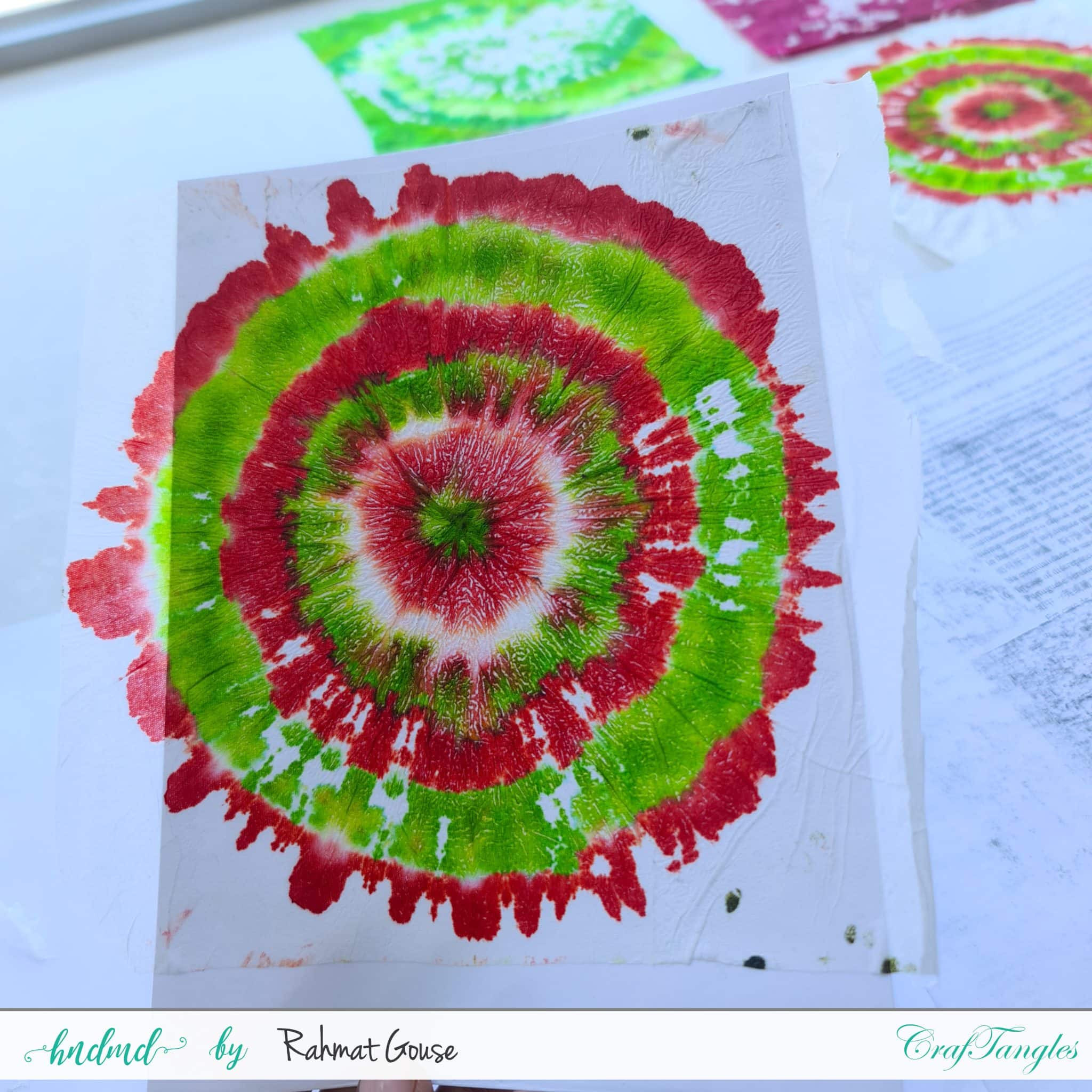 3 Vibrant and colorful tie-dye projects 7