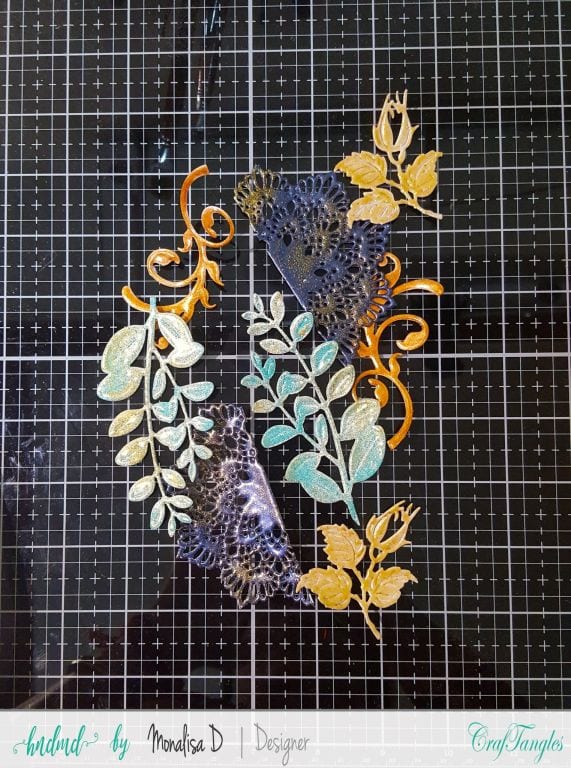 An Upcycled Gift Box - Mixed media tutorial 5 An Upcycled Gift Box - Mixed media tutorial 4