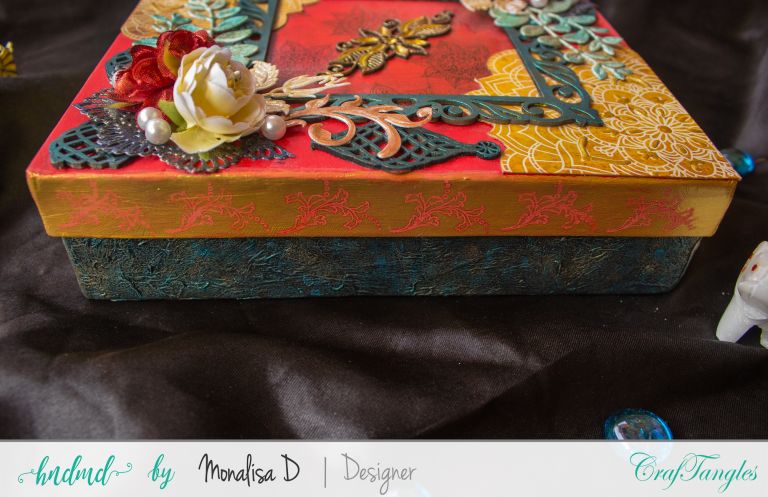 An Upcycled Gift Box - Mixed media tutorial 13 An Upcycled Gift Box - Mixed media tutorial 12