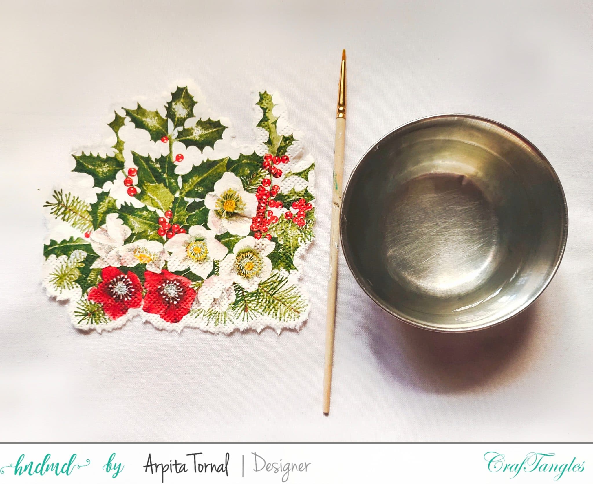 Beautiful Decoupage Pillow Candle Holder 3 Beautiful Decoupage Pillow Candle Holder 1