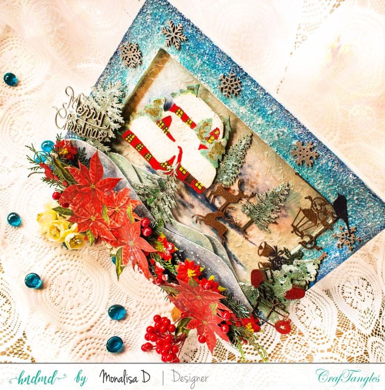 Christmas Wonderland - Mixed Media Project 3