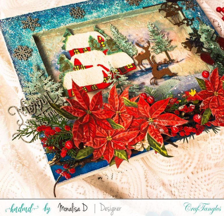 Christmas Wonderland - Mixed Media Project 4