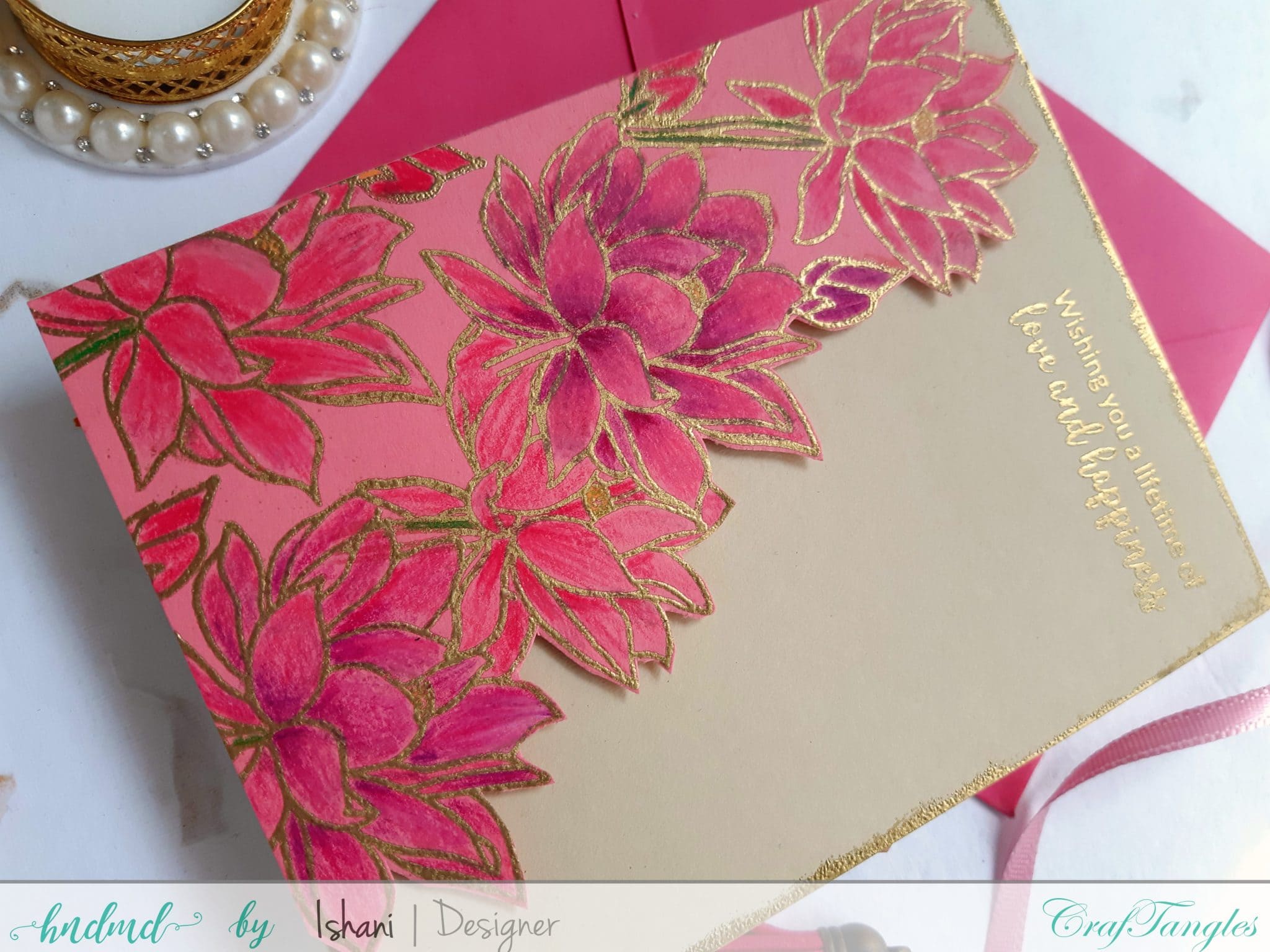 3 Beautiful Anniversary and Wedding cards 8