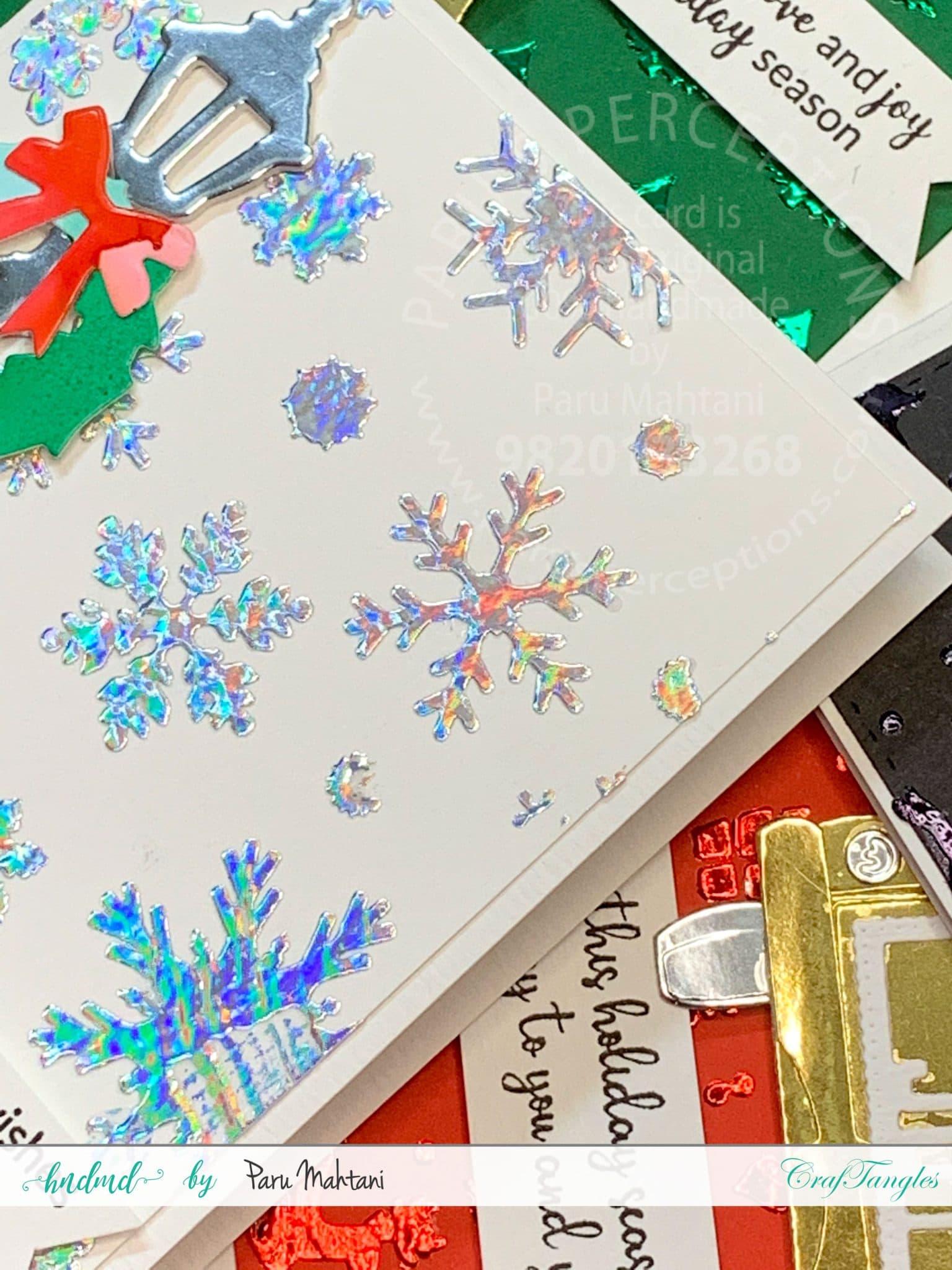 CrafTangles December 2020 Monthly Challenge 8