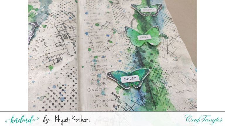 An Art Journal Page for Beginners 4 An Art Journal Page for Beginners 4