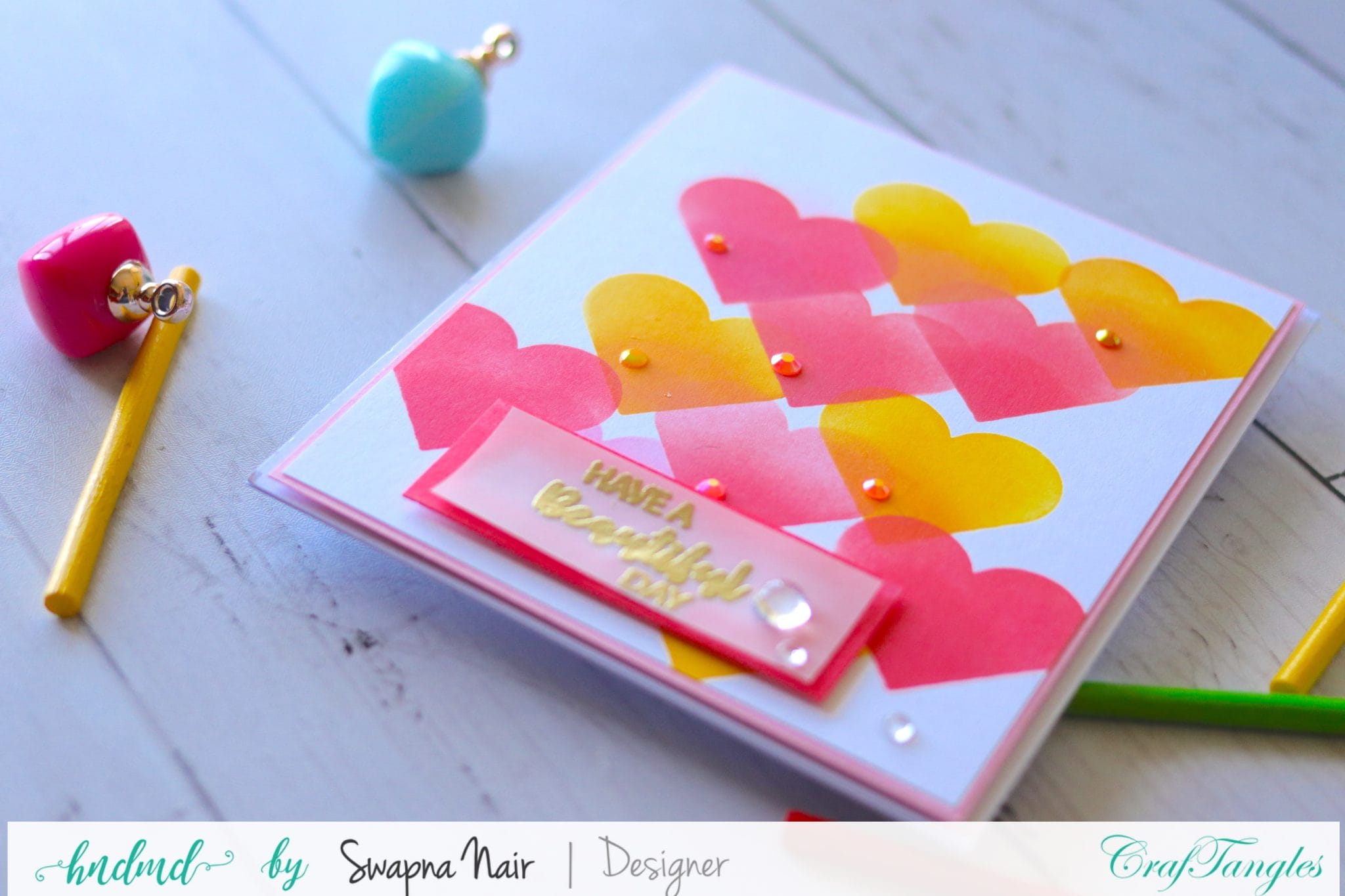 Cardmaking Ideas - 4 Easy Cards using Stencils 2 Cardmaking Ideas - 4 Easy Cards using Stencils 1