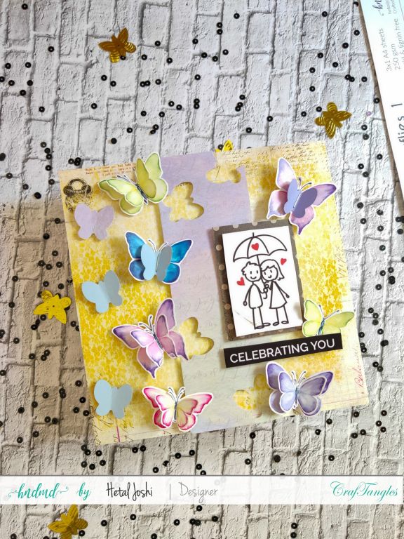 Scrapbook Layout using simple Butterflies 5 Scrapbook Layout using simple Butterflies 4