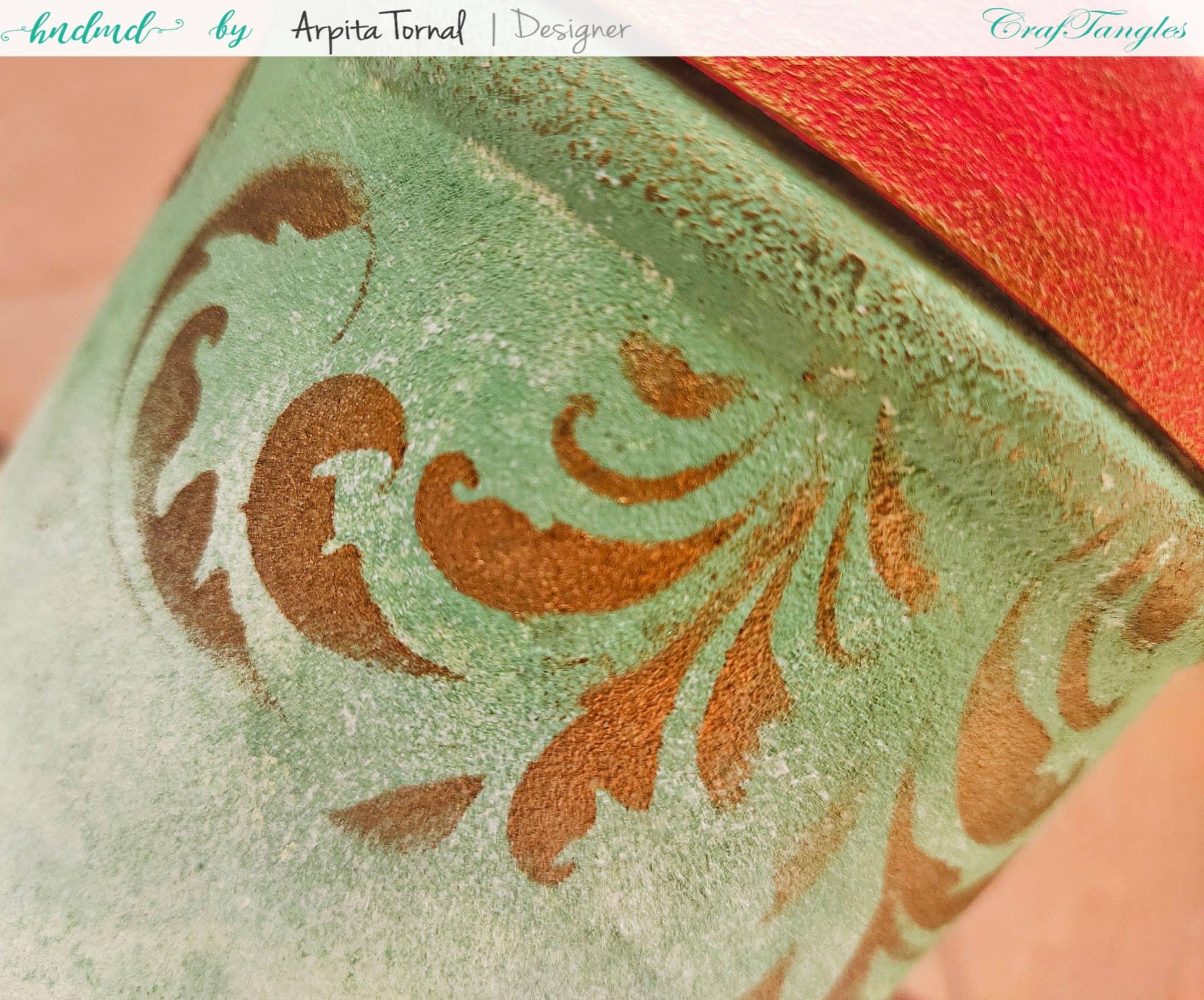 Upcycled Decoupage Plastic Bottle 4 upcycled