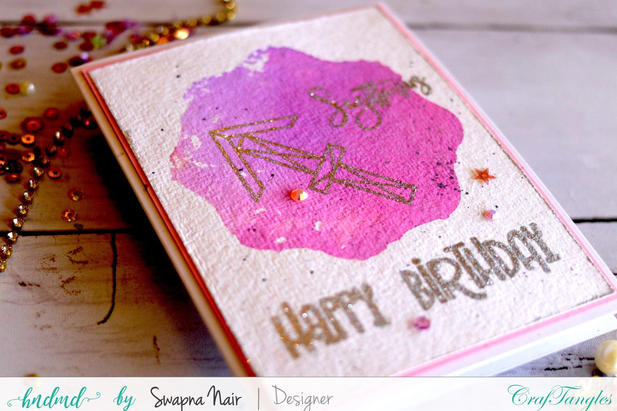 Simple Birthday Cards using Watercolor Paper 4 Simple Birthday Cards using Watercolor Paper 3