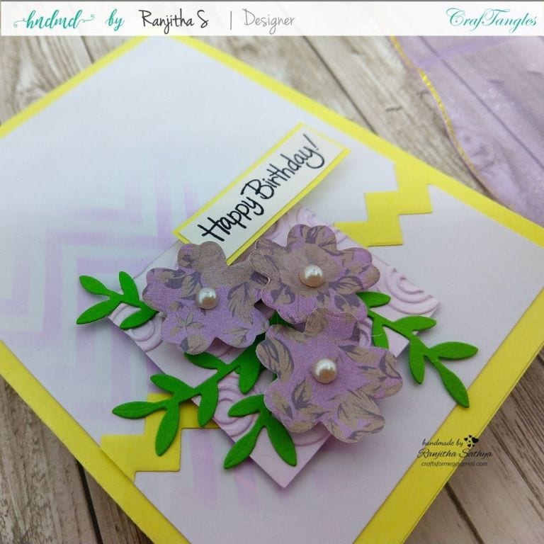 Floral Cards using Pattern Paper 5 Floral Cards using Pattern Paper 4