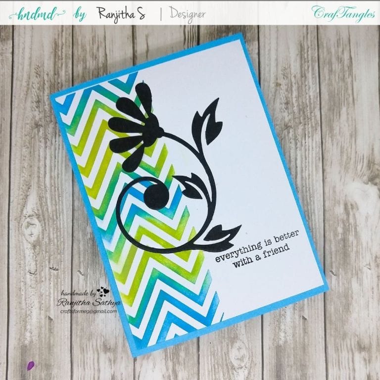 Cards using stenciled backgrounds 4 Cards using stenciled backgrounds 2