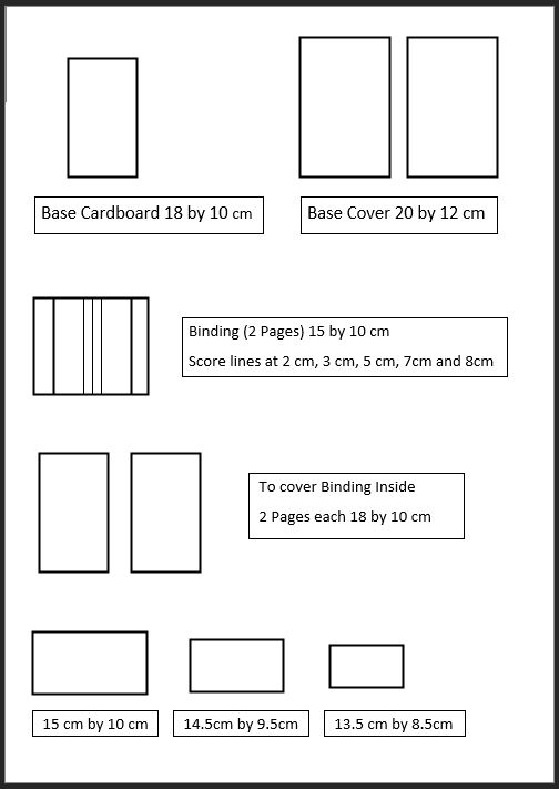 DIY Mini Album cum Journal Using eyelets 10 DIY Mini Album cum Journal Using eyelets 9
