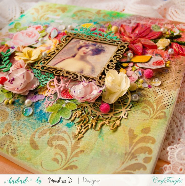 Emerging Femininity - Mixed Media Canvas 2