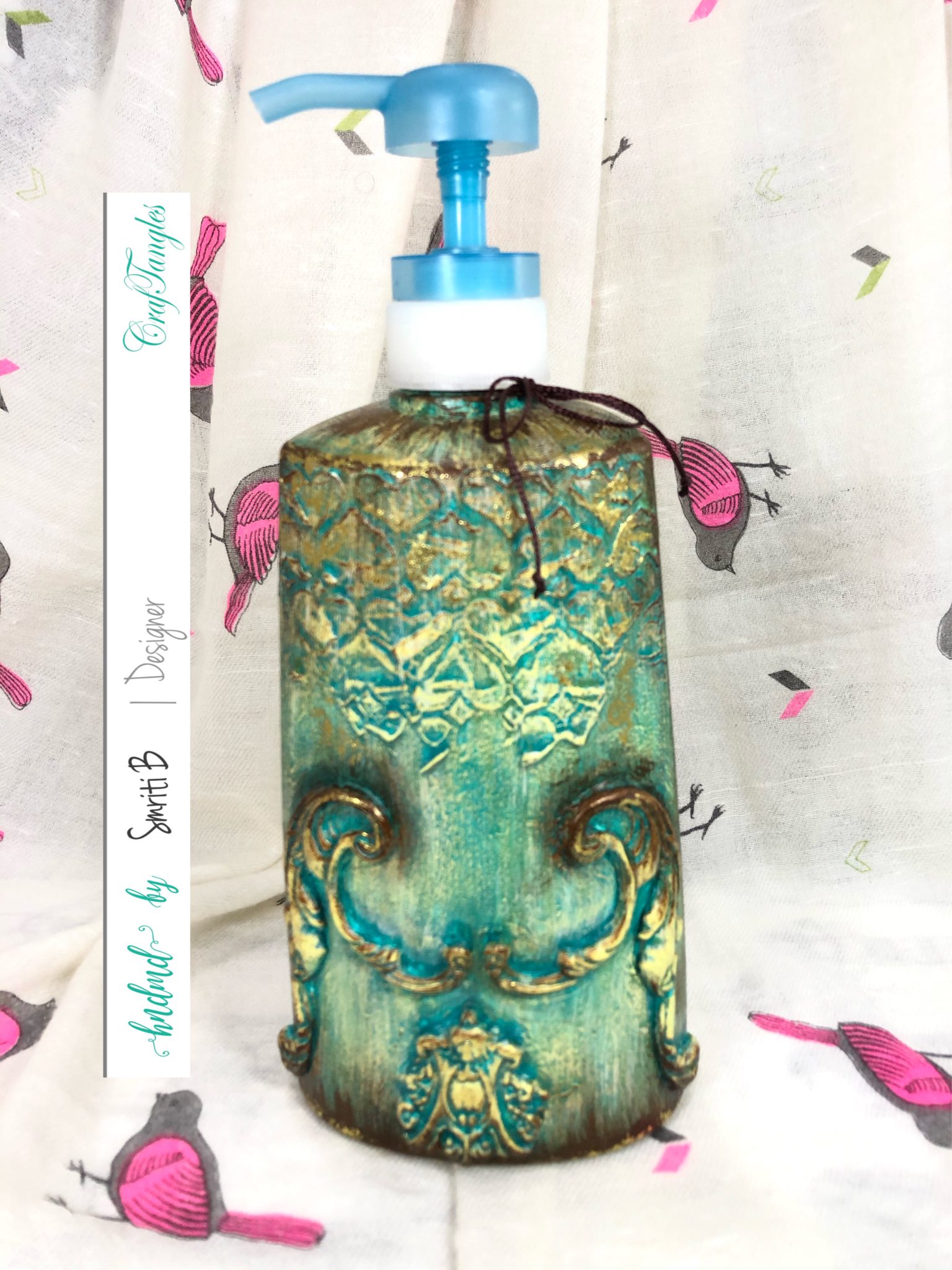Beautiful Upcycle Project 'Antique Bottle' 2