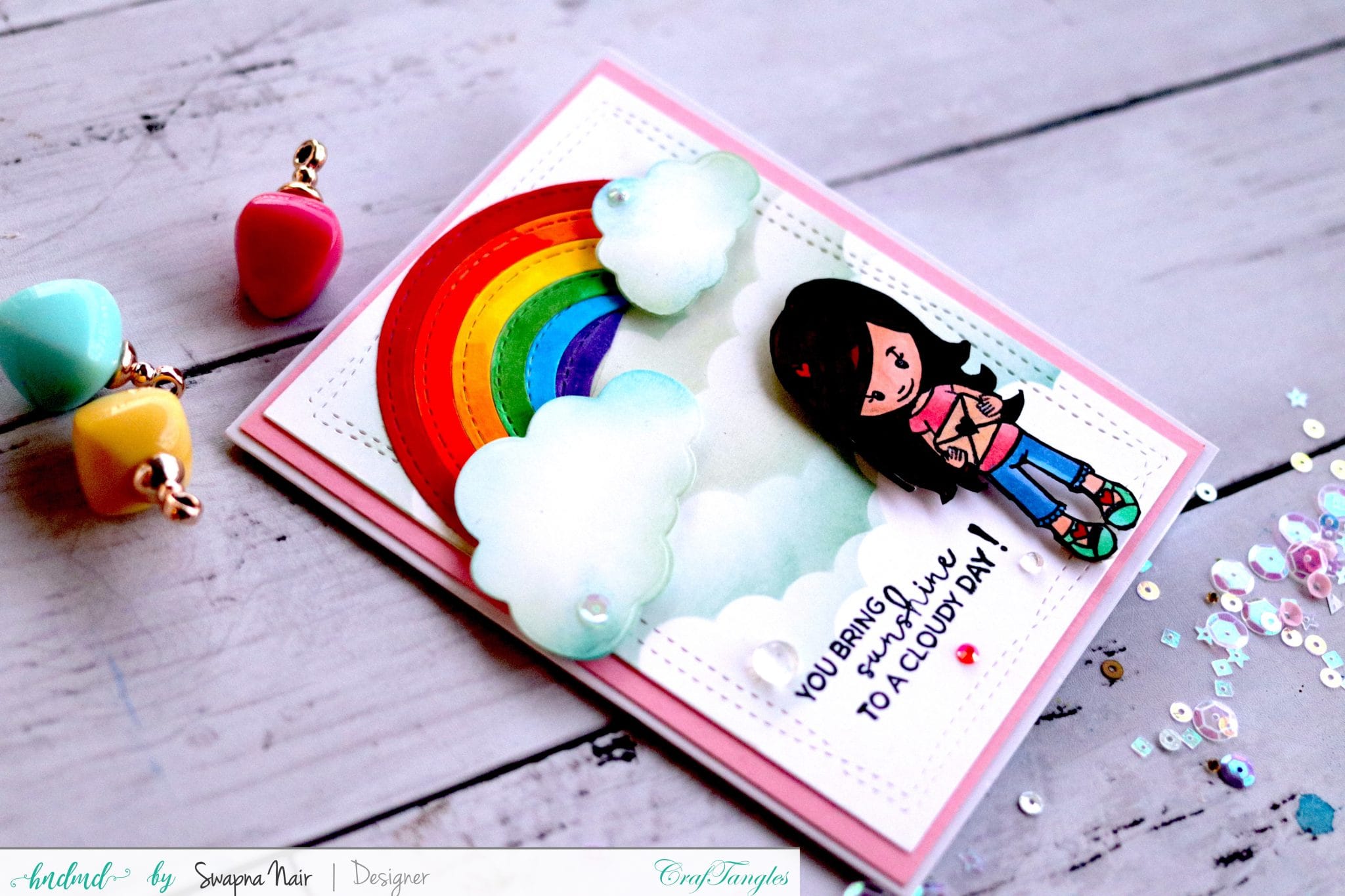3 Beautiful Simple Rainbow Cards 2 3 Beautiful Simple Rainbow Cards 2