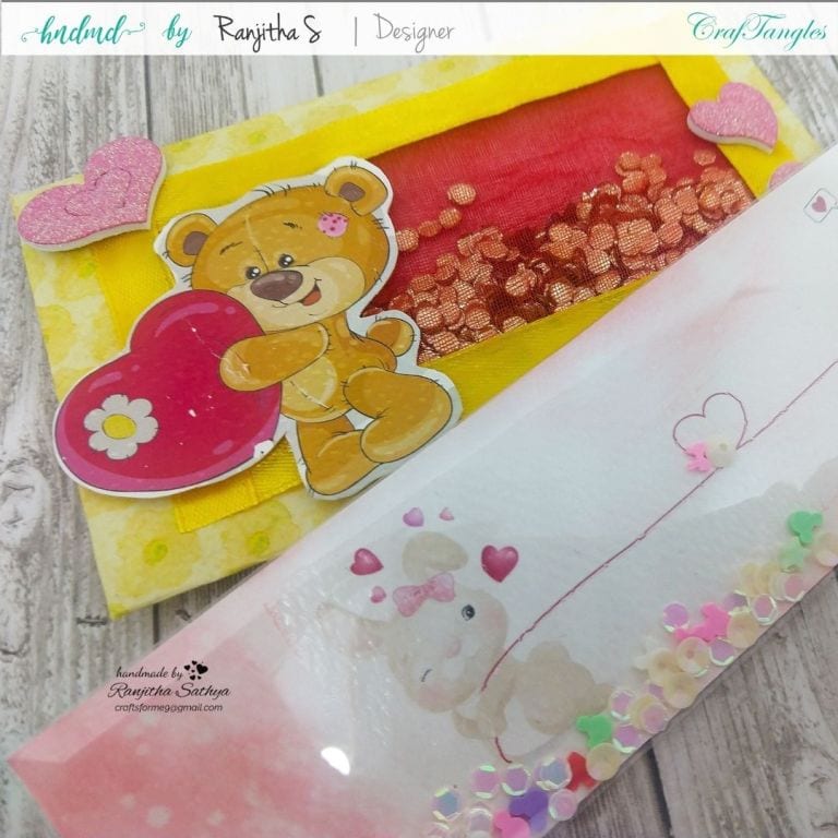 Beautiful Shaker Bookmark and envelope in a different style 5 Beautiful Shaker Bookmark and envelope in a different style 2