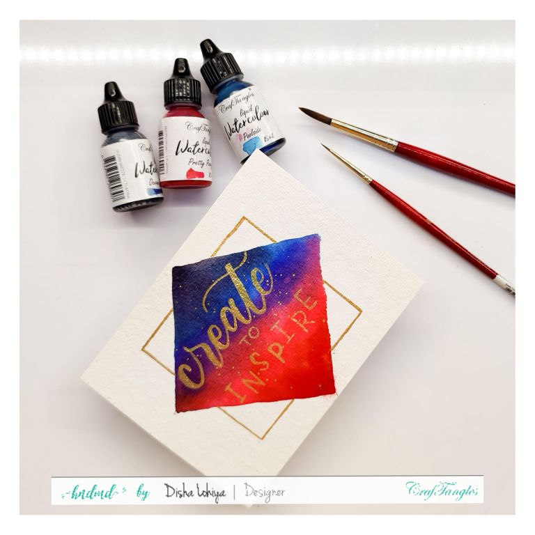 'Create to Inspire' Calligraphy Projects 2 create to inspire
