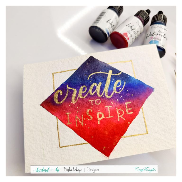 'Create to Inspire' Calligraphy Projects 3 'Create to Inspire' Calligraphy Projects 2