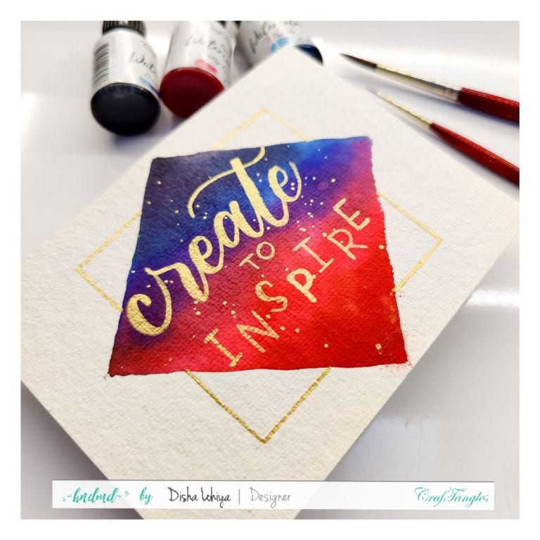 'Create to Inspire' Calligraphy Projects 4 'Create to Inspire' Calligraphy Projects 3