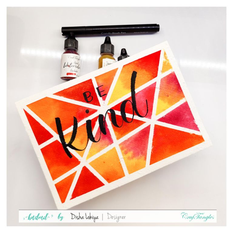 Geometric Watercolour Artwork 2 Geometric Watercolour Artwork