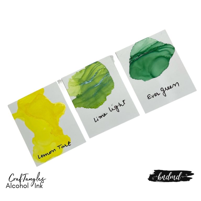 CrafTangles Alcohol Ink Swatches 3