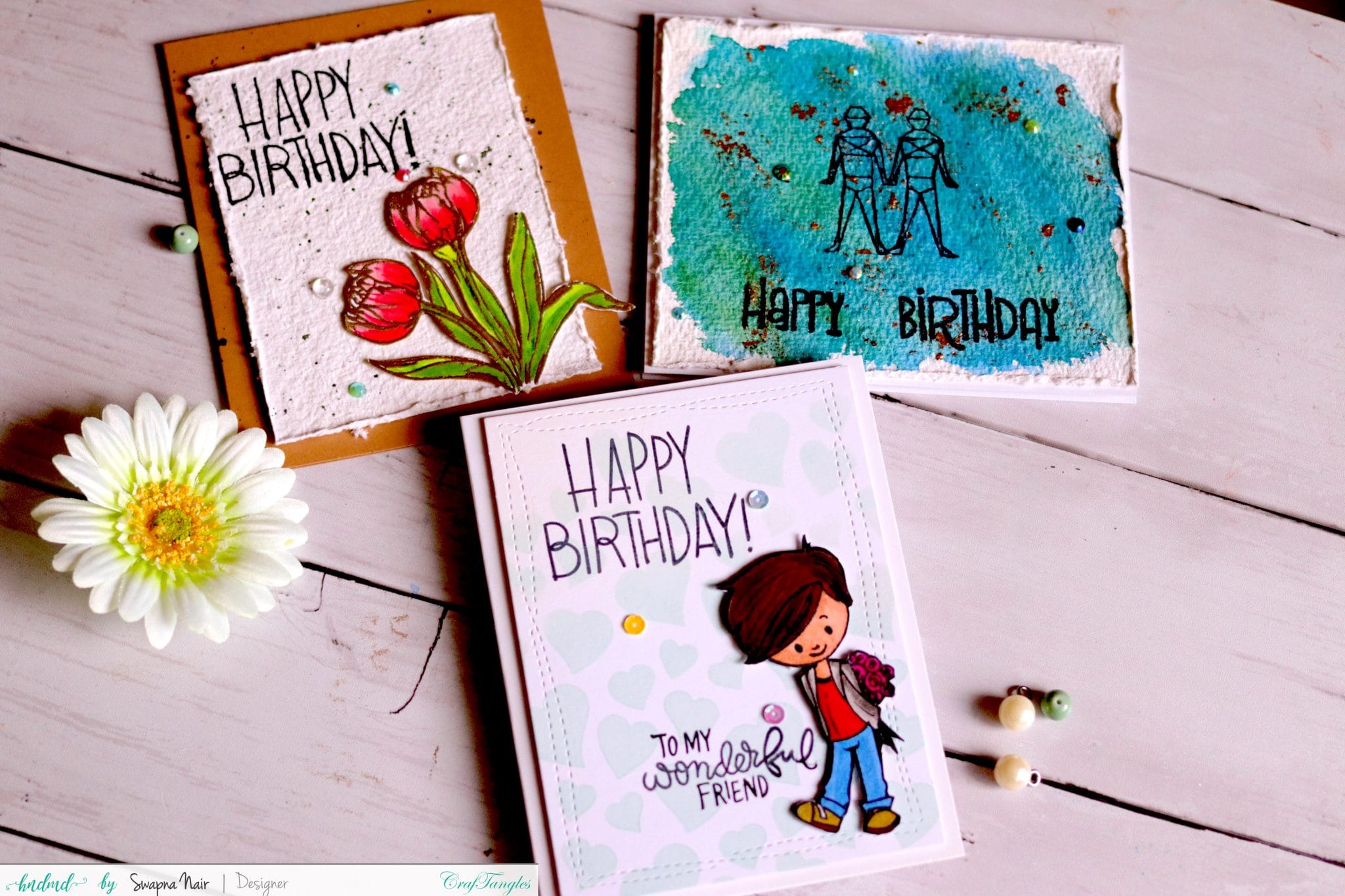 3 Simple Birthday Cards 5 Simple Birthday Cards