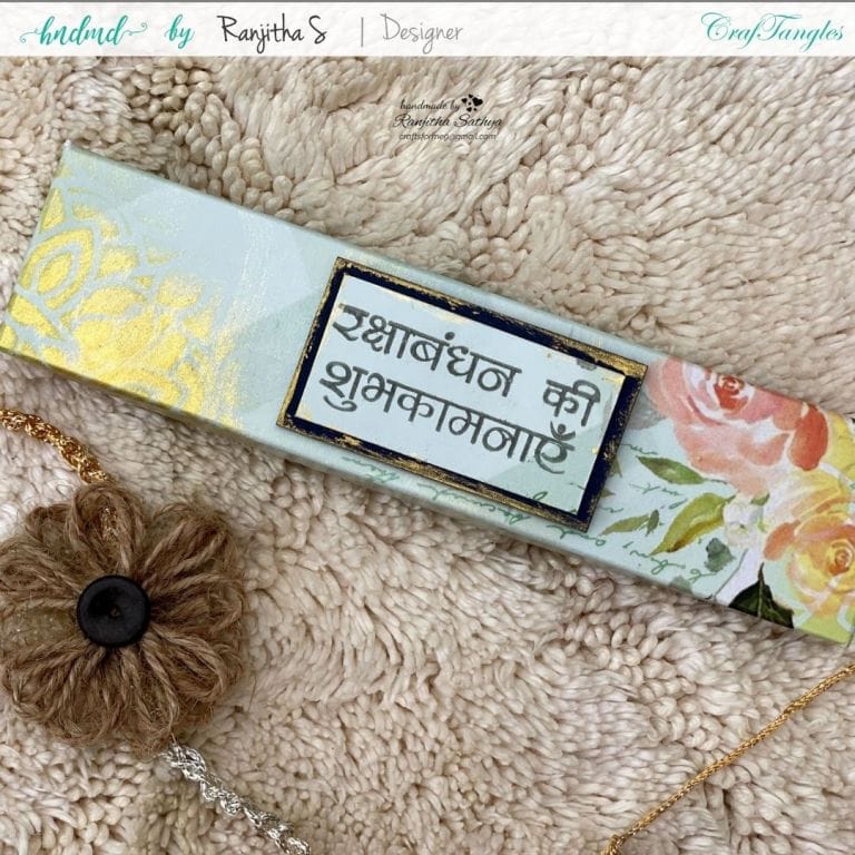 Beautiful Raksha Bandhan Gifts Tutorial 5