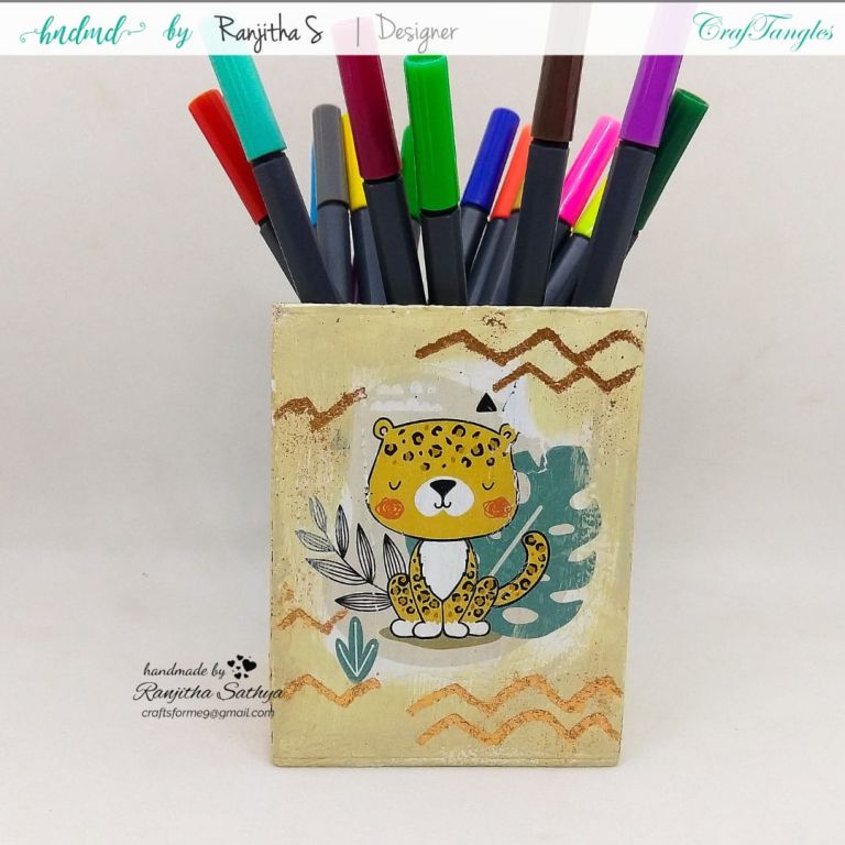 Upcycled Pen Holder 1