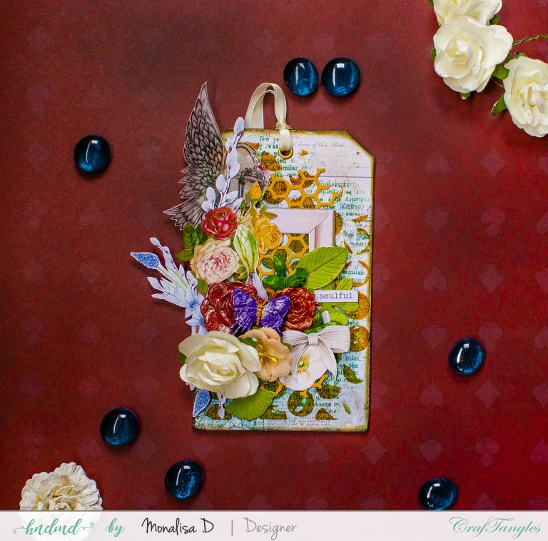 2 Beautiful Mixed Media Tags 3 mixed media tags