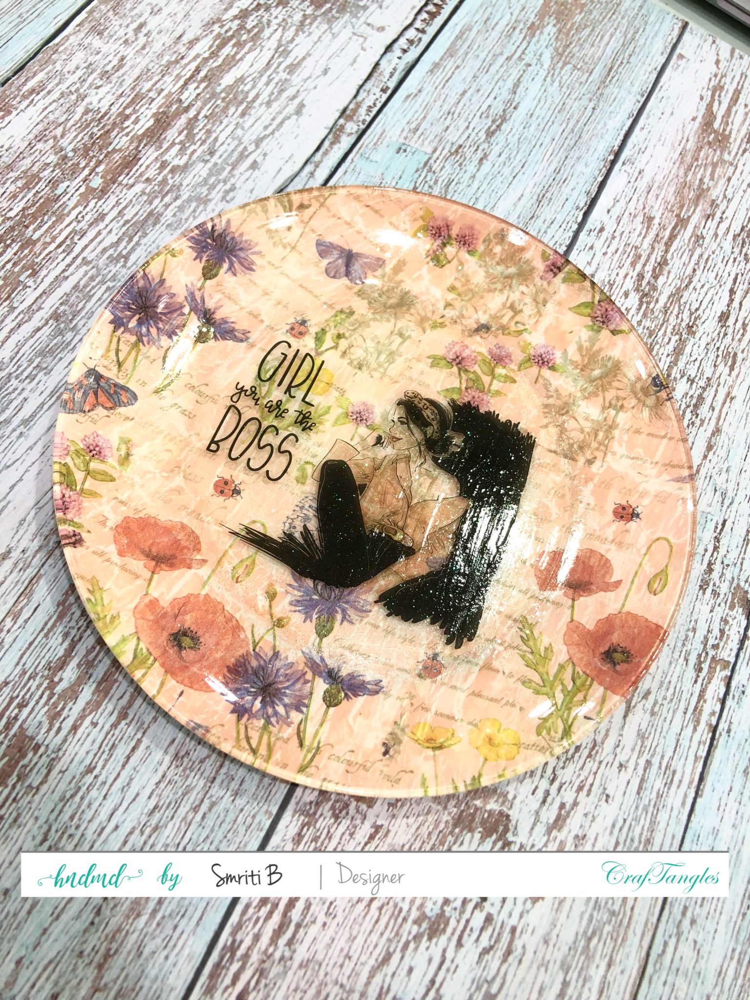 Awesome reverse Decoupage with Transfers 3 Awesome reverse Decoupage with Transfers 3