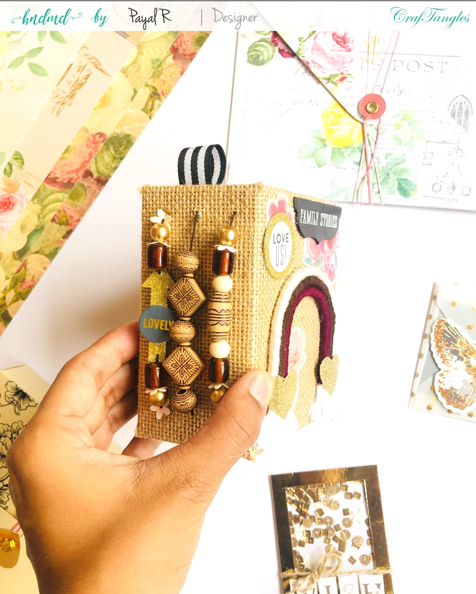 Beautiful Vintage Mini Album Tutorial 2 Mini Album