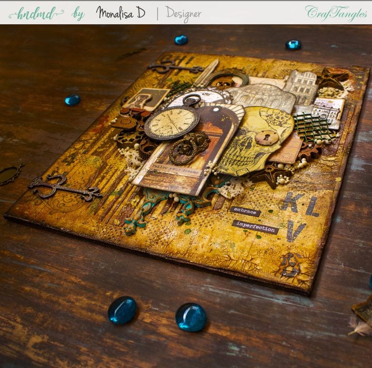 'Timeless Journey' Mixed Media Layout 3
