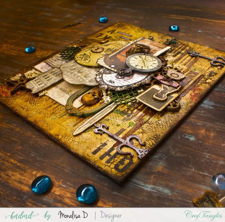 'Timeless Journey' Mixed Media Layout 4