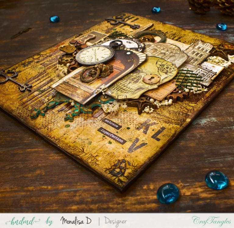 'Timeless Journey' Mixed Media Layout 5