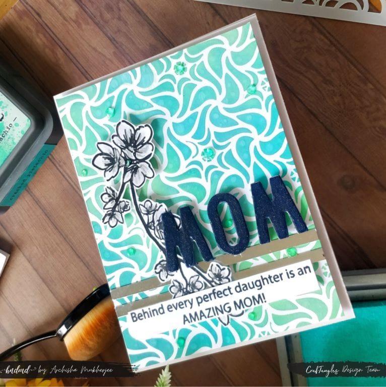 Easy Stencil Techniques for Card Backgrounds 3