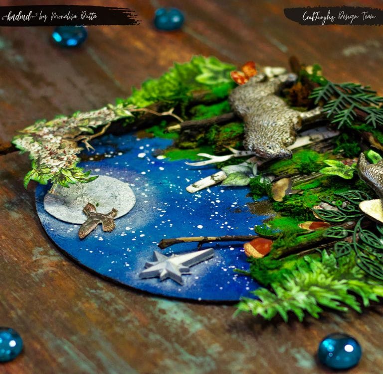 Beautiful "Into The Nocturnal Forest" Mixed Media Project 5 Beautiful "Into The Nocturnal Forest" Mixed Media Project 5
